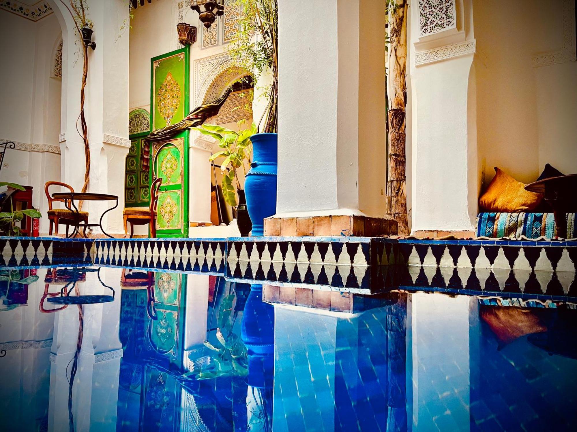 Riad Le Dromadaire Bleu By Weekome Marrakesch Exterior foto